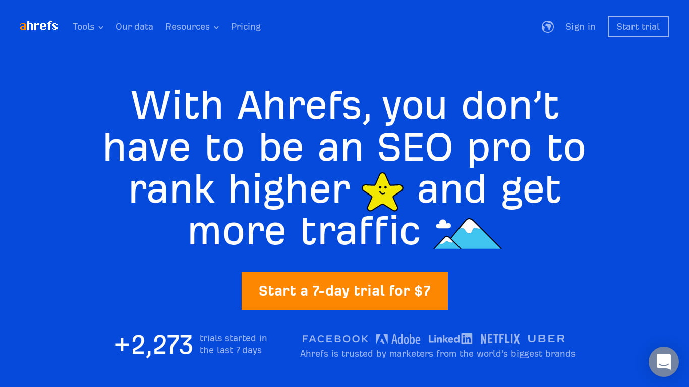 Ahrefs SEO Tool